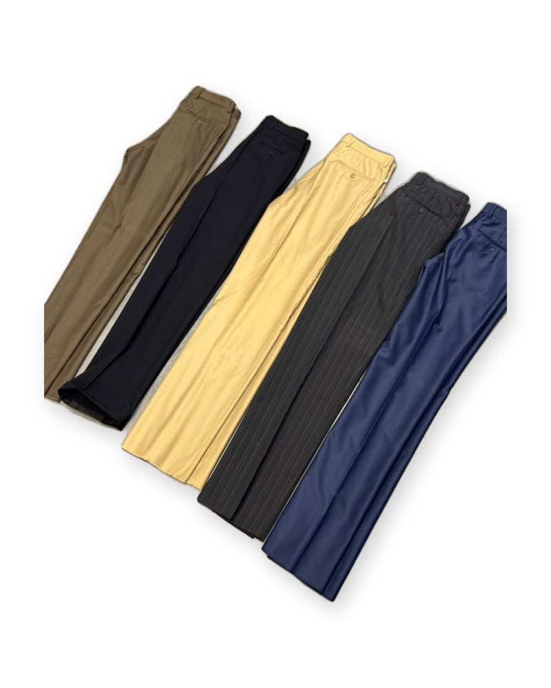 Lot pantalons de costume homme Emmanuel Vadim Couture, MEYNAL et Vito Canotti – 225 pièces – Emmanuel, MEYNAL, Vito