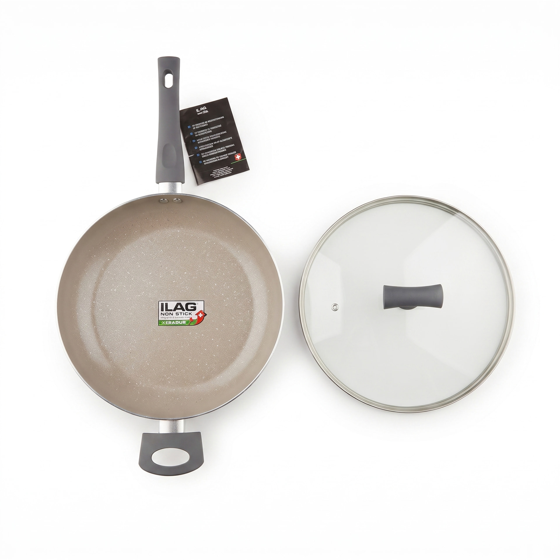 Lot de déstockage Cuisine — Poêle à frire profonde Alpina 28 cm avec couvercle, 200 pièces — photo 2
