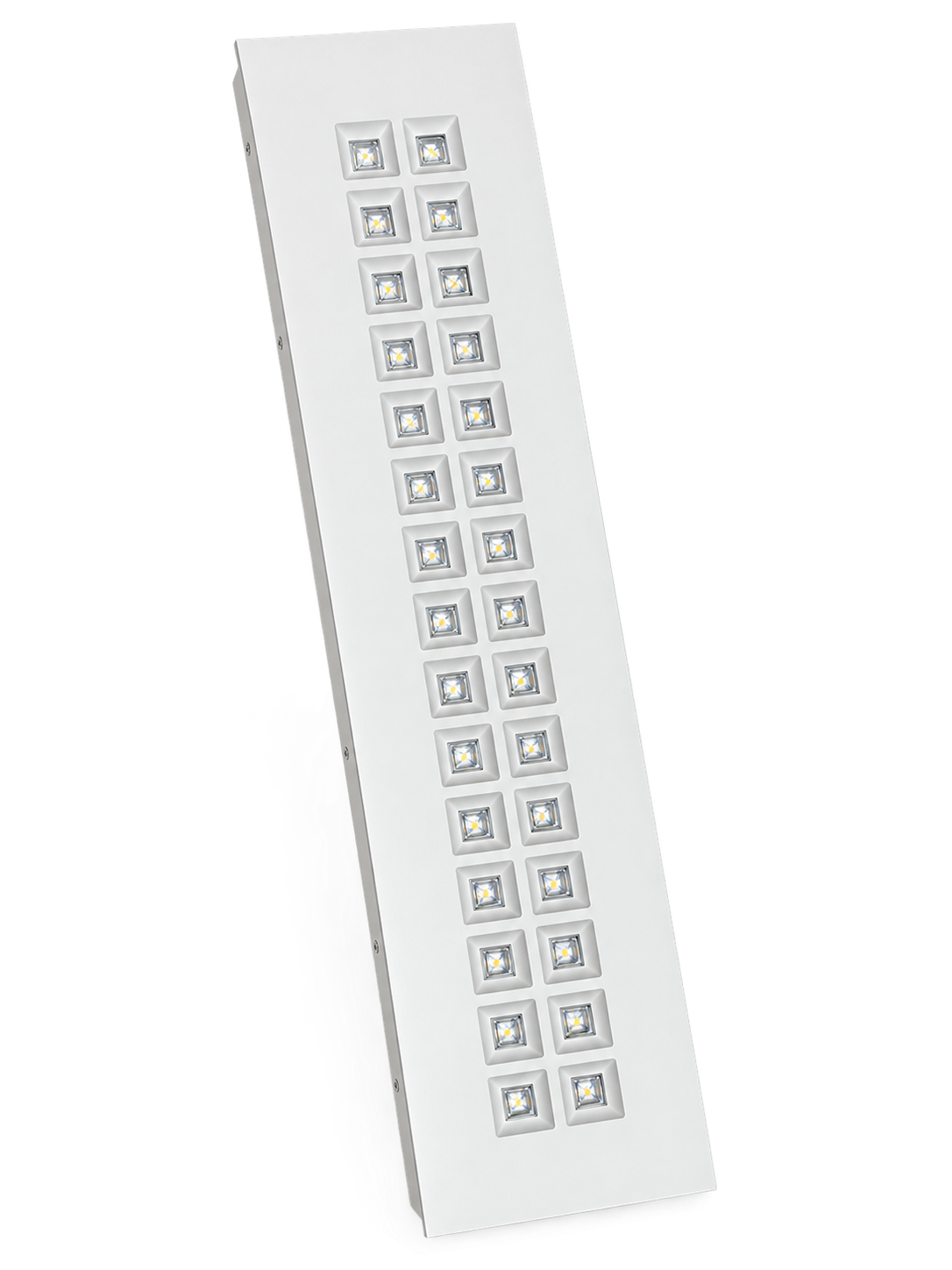 Lot 28 luminaires LED encastrés Zumtobel MIREL-L LAY 3800 – 4000 K, optique à lentilles, 133 x 30 cm – Zumtobel