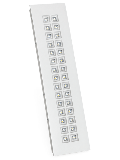 Lot 28 luminaires LED encastrés Zumtobel MIREL-L LAY 3800 – 4000 K, optique à lentilles, 133 x 30 cm