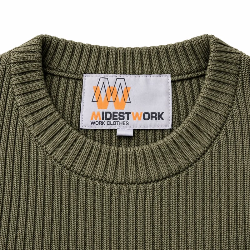 Lot pulls commando kaki Midestwork – 700 pièces neuves – MIDESTWORK