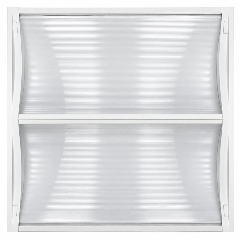 Lot 16 dalles LED encastrables 60 x 60 cm – 3 100 lm, blanc neutre 4000 K, optique vague – Thorn