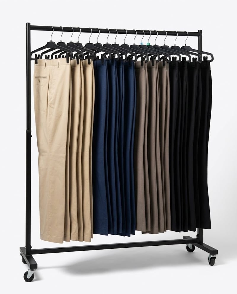 Lot pantalons de costume homme Emmanuel Vadim Couture, MEYNAL et Vito Canotti – 225 pièces – Emmanuel, MEYNAL, Vito