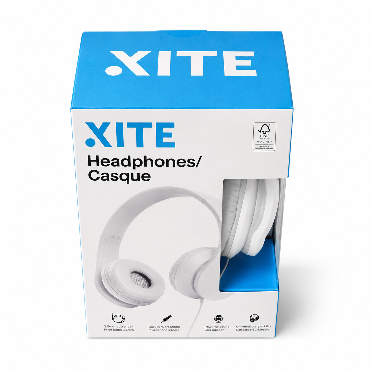Lot de déstockage High-tech — Casque audio filaire XITE – 2 coloris, Sur demande — photo 2
