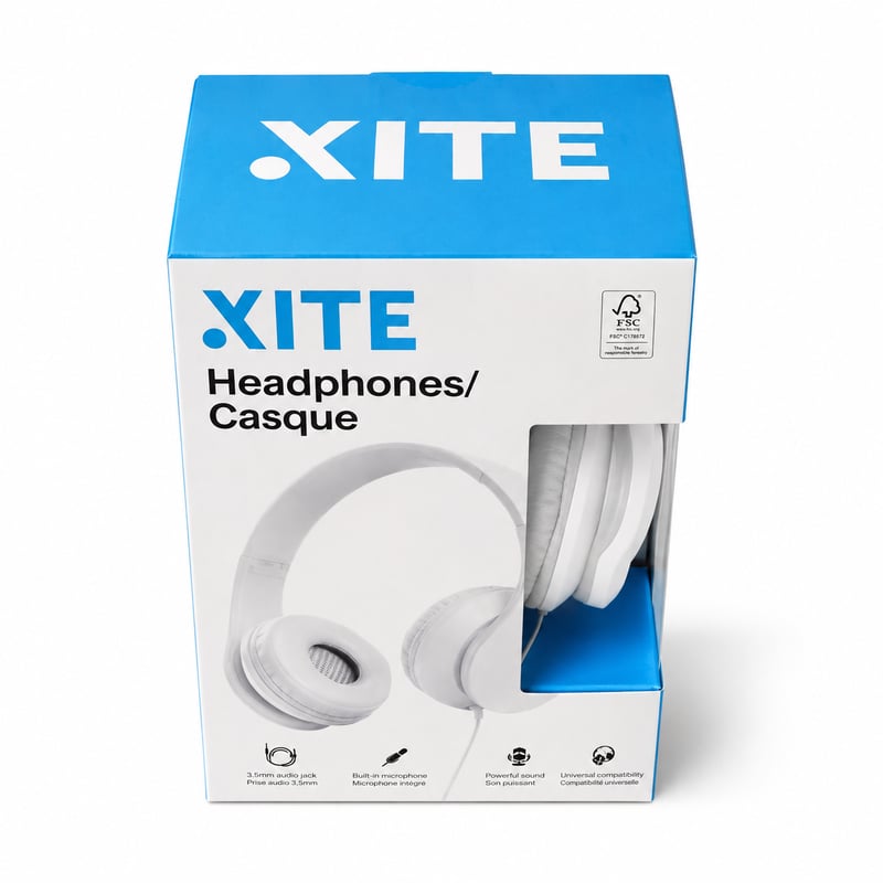 Casque audio filaire XITE – 2 coloris – XITE