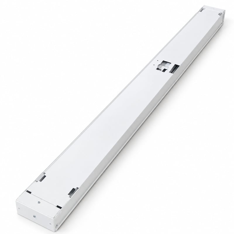 Lot 6 luminaires LED encastrés Zumtobel FEW LED4400-840 – lèche-mur asymétrique, 4000 K, DALI, 125 cm – Zumtobel