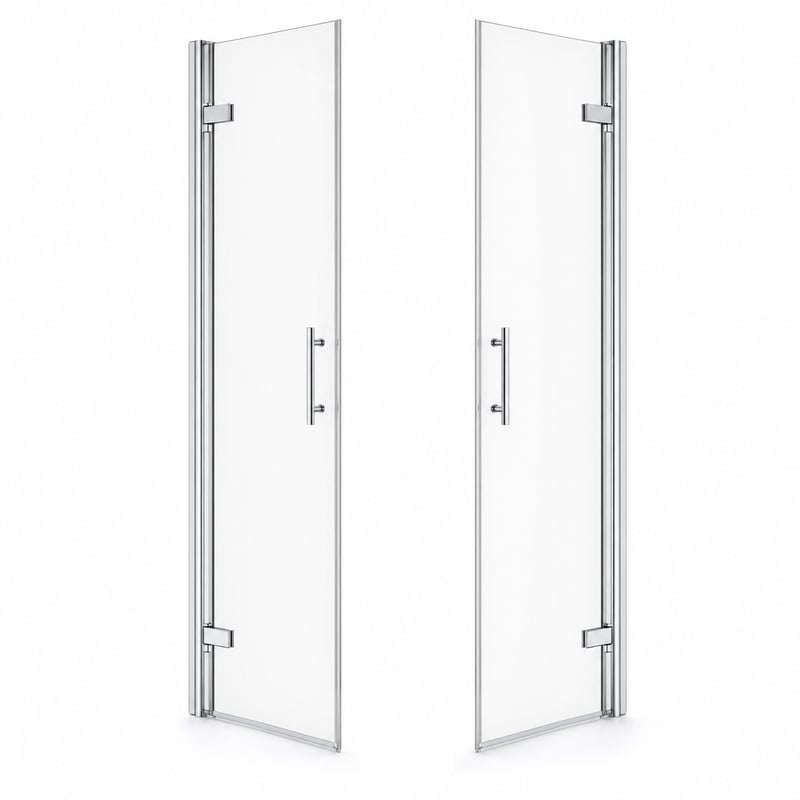 Lot 15 portes de douche battantes Kermi CADA XS – 100×200 cm – Kermi