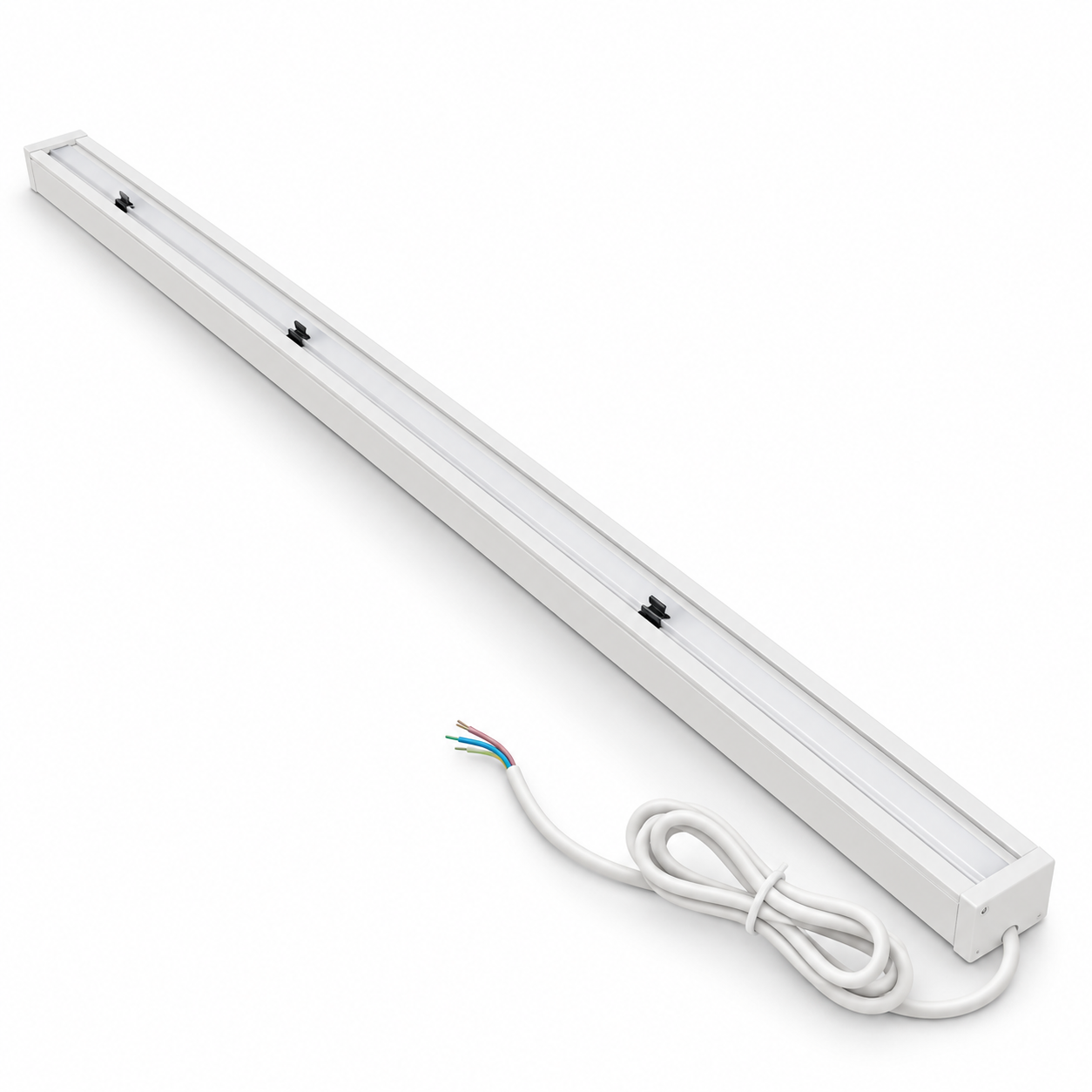 Lot 18 réglettes linéaires LED suspendues Dellight SL8060 – 110 cm, 30 W, blanc naturel – Dellight