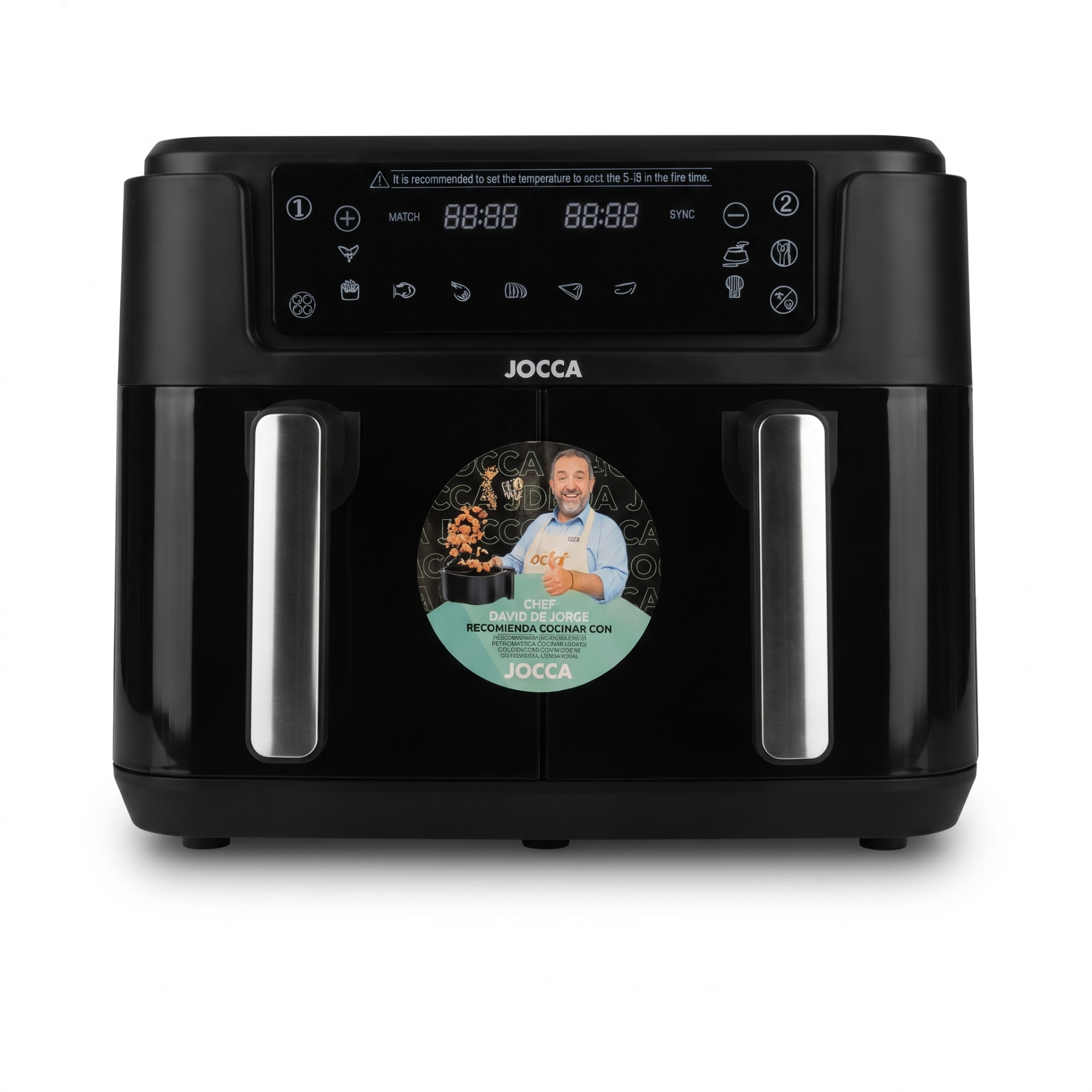 Lot de déstockage Électroménager — Friteuse à air chaud Jocca 10 L double panier, 100 pièces — photo 2