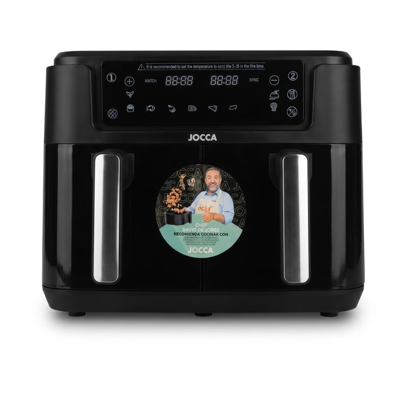 Friteuse à air chaud Jocca 10 L double panier – Jocca