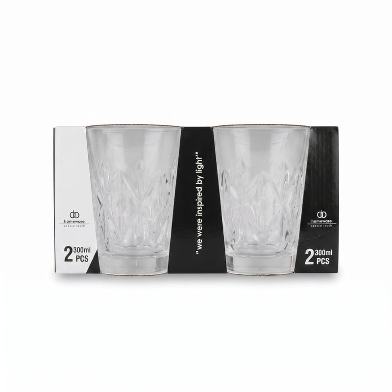 Verres à eau Morena Tumbler – lot de 2 × 300 ml – Homeware