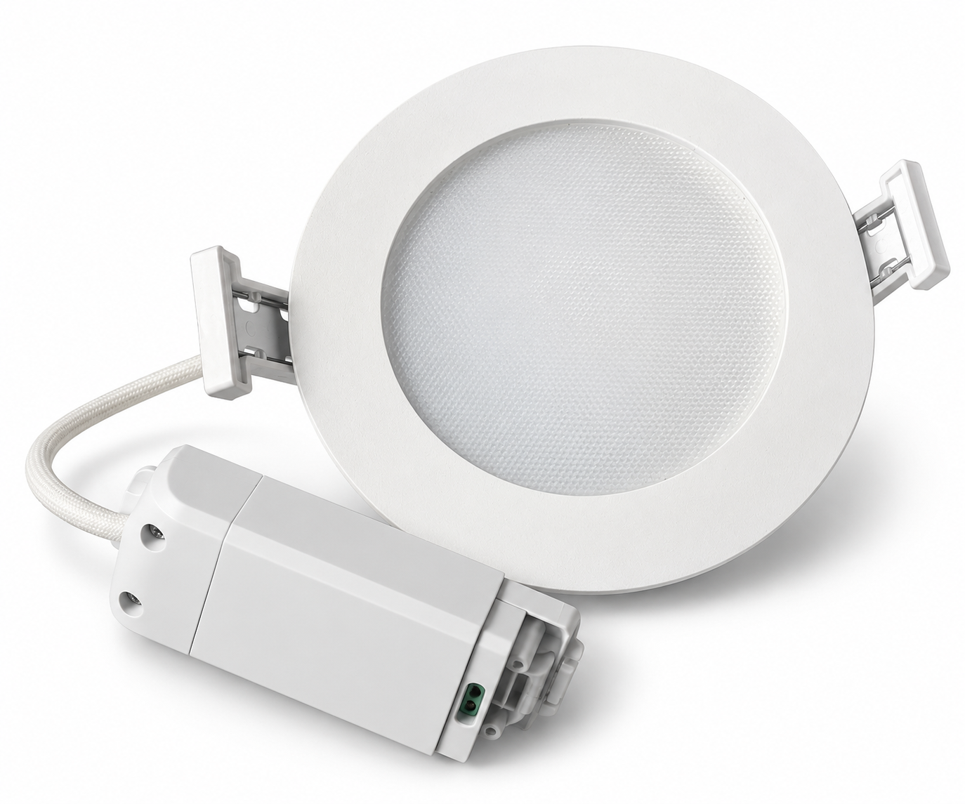 Lot mixte éclairage – 7 références, 296 pièces (luminaire extérieur iGuzzini, ampoules halogènes & fluocompactes, downlights LED, projecteurs sur rail) – iGuzzini, Philips, Sylvania, ARIA, Normalit, aric