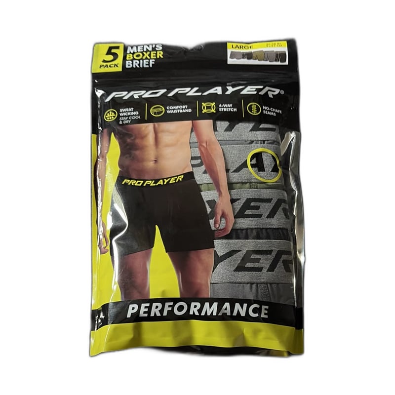 Lot boxers homme Pro Player Performance – 192 packs – Pro