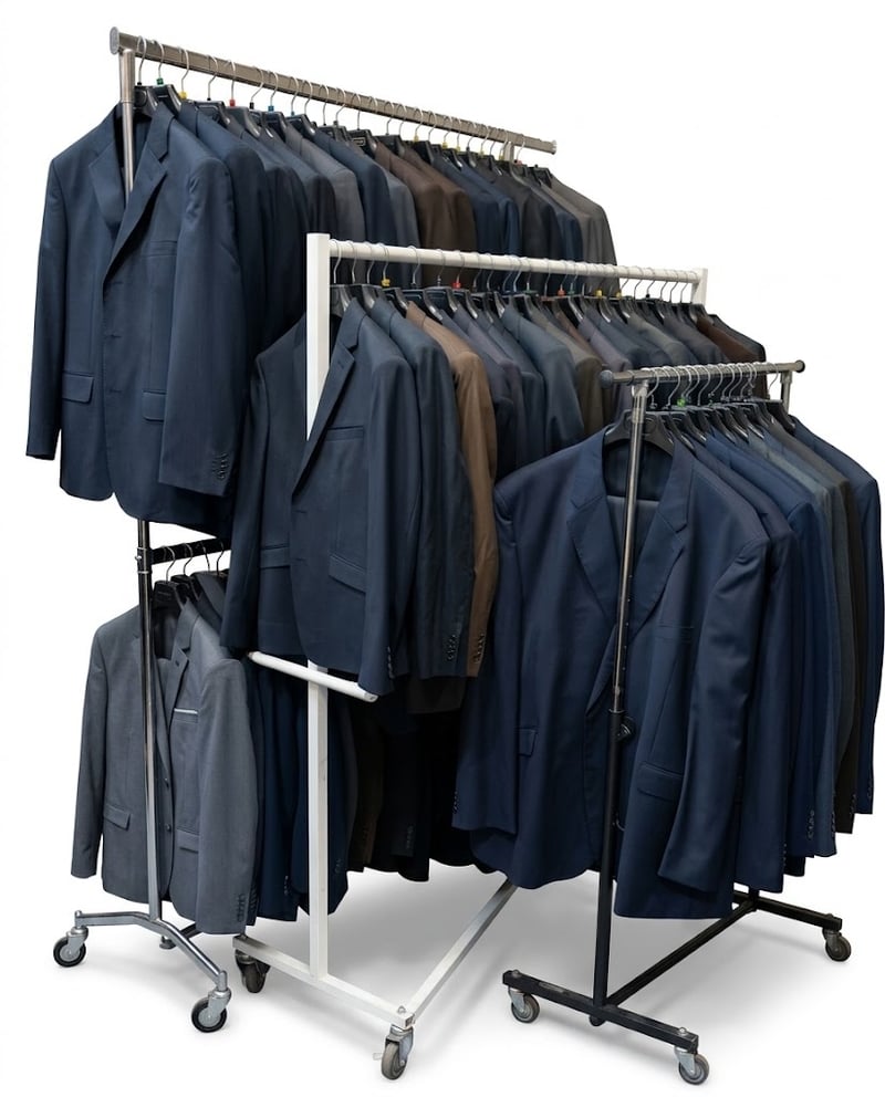 Lot vestes de costume homme Emmanuel Vadim Couture, MEYNAL et Vito Canotti – 170 pièces – Emmanuel, MEYNAL, Vito