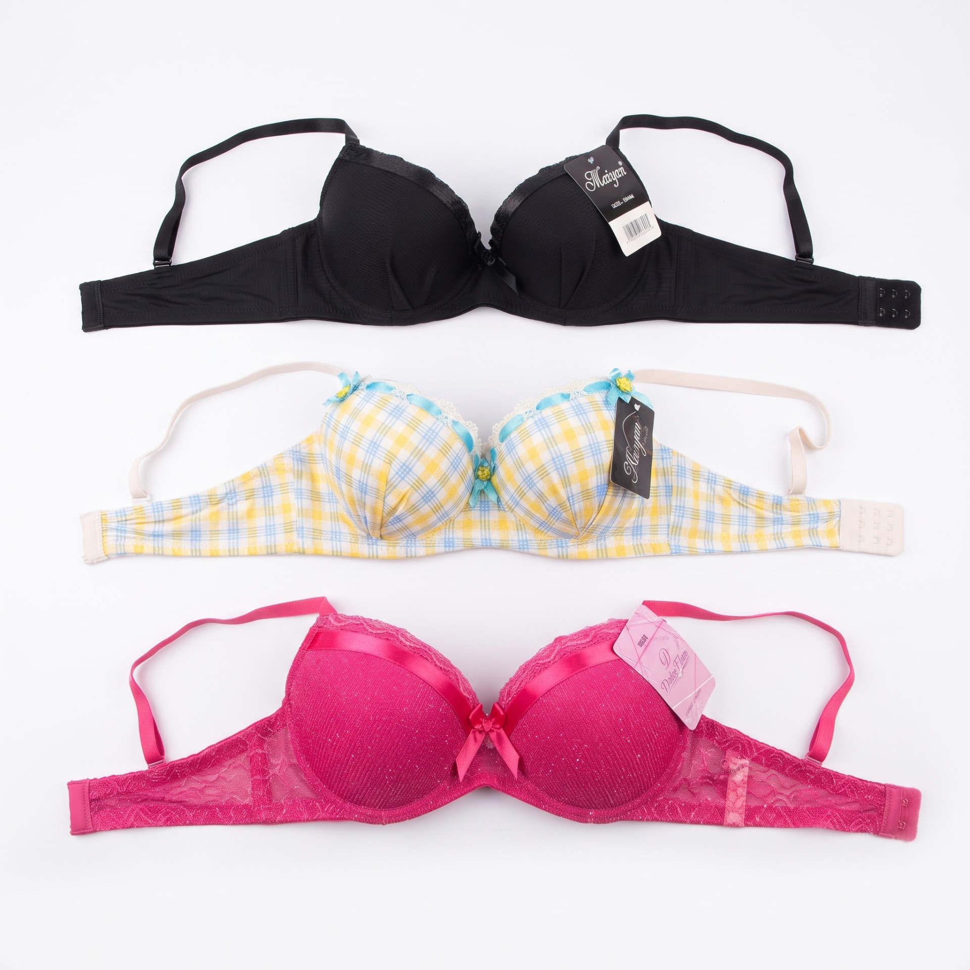 Lot de déstockage Lingerie — Lot soutiens-gorge Haiyun – plusieurs modèles, 500 kg (≈ 5 000 pièces) — photo 2