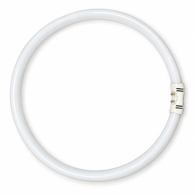 Lot mixte éclairage – 4 références, 51 pièces (tubes circulaires TL5, luminaires ETAP, plafonniers T5, dalles LED)