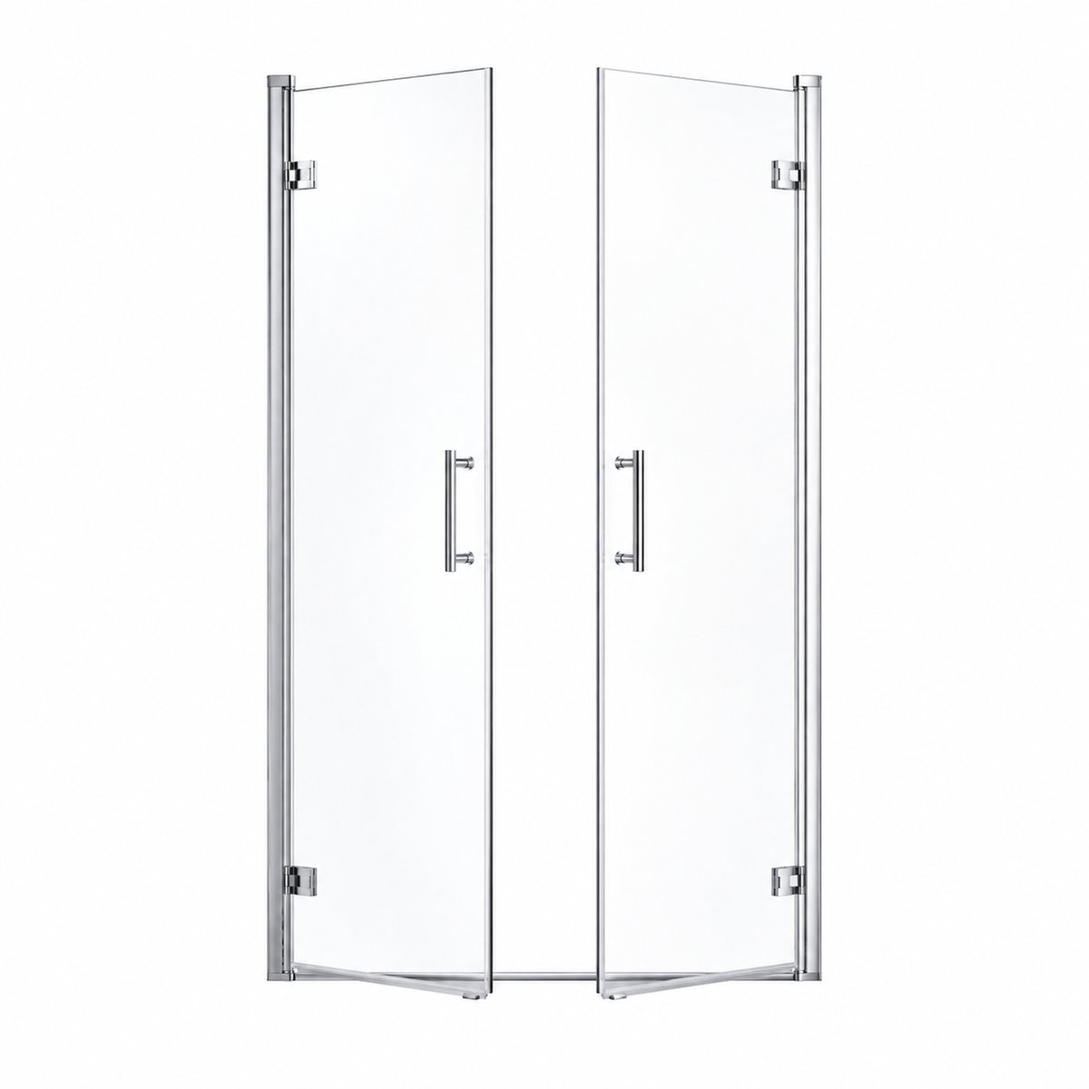 Lot 15 portes de douche battantes Kermi CADA XS – 100×200 cm – Kermi