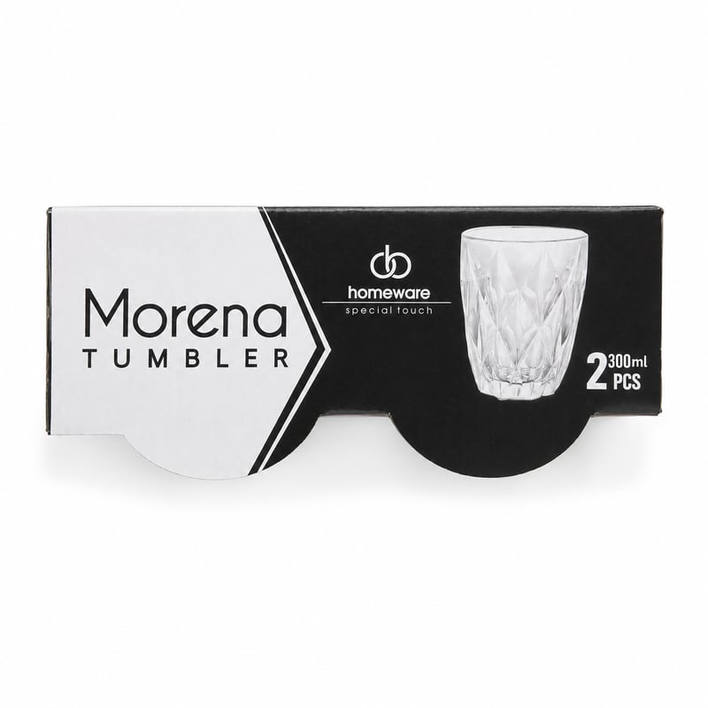 Verres à eau Morena Tumbler – lot de 2 × 300 ml – Homeware