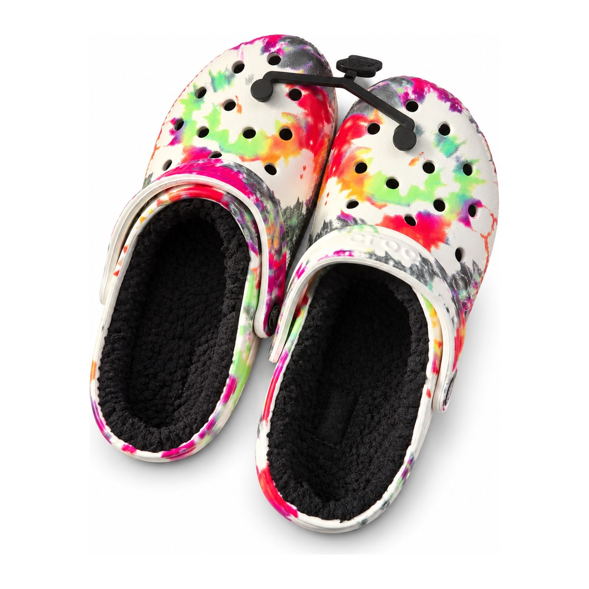 Lot Crocs fourrées tie-dye – 200 paires – Crocs